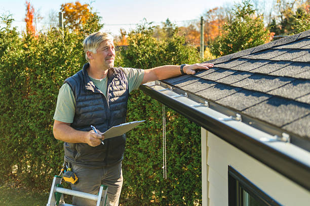 Professional Roofing technician working in Newton, NH